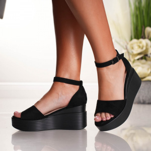 Sandale cu Platforma - C-2 Black - Img 4