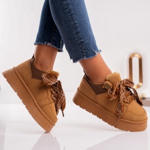 Sneakers Dama UG AstroLift - B25-634 Camel - Img 2