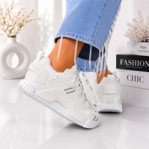 Sneakers Damă Urban Edge - BL670P White - Img 2