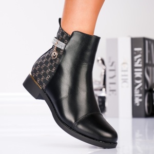 Botine Dama - B23-55A Black - Img 1