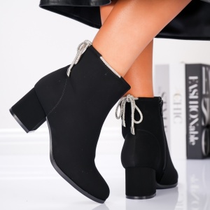 Botine Dama - B24-1522 Black - Img 1