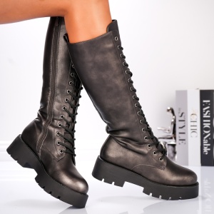 Cizme Dama - B24-1512 Khaki - Img 3