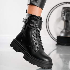 Ghete Casual Alison - ABC-926C Black - Img 3