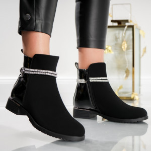 Ghete Casual Evelyn - ABC-956 Black - Img 4