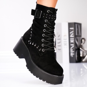 Ghete Casual - Prisma B24-1506A Black - Img 2