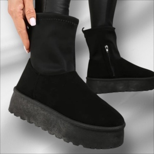 Ghete Casual UG - SnowBelt NB705 Black