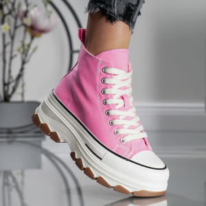 Ghete Dama ABC - MX2802 Pink - Img 2