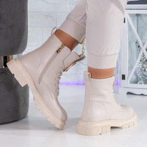 Ghete Dama ABCDE - LMN21-137 Beige - Img 3