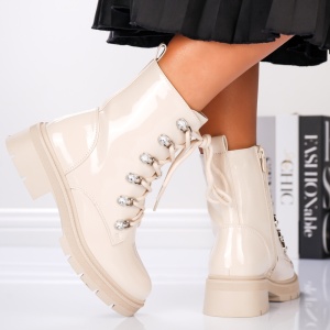 Ghete Dama - B24-1533 Beige - Img 2