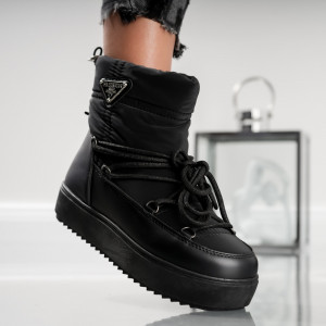 Ghete Dama FSH Low - J1882 Black - Img 1