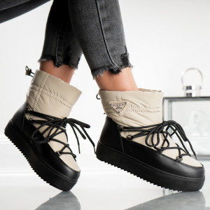 Ghete Dama FSH Low - J1882 Khaki Black - Img 2