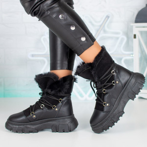 Ghete Dama Musse - R-823 Black - Img 3