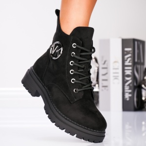 Ghete Dama - Urban Suede B24-1528 Black