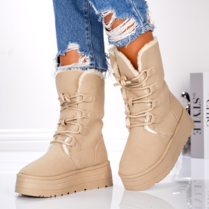Ghete Tip UG - B24-1589 Beige - Img 5