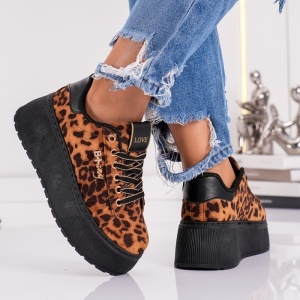 Pantofi Casual Boany - MK057 Leopard