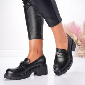 Pantofi Casual Butterfly - A25-1955 Black - Img 4