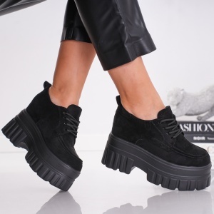 Pantofi Casual Class Go - A5213 Black - Img 3