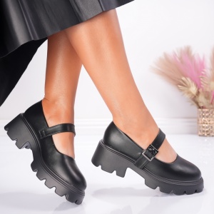 Pantofi Casual Onda - 1029 Black - Img 2