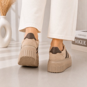 Pantofi Casual StripeWalk - H55 Khaki - Img 3