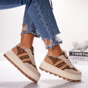 Pantofi Sport Gremy - NB769 Leopard - Img 3