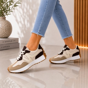 Pantofi Sport NB - H21 Beige - Img 4