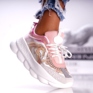 Pantofi Sport VChain - 060-2 White Pink