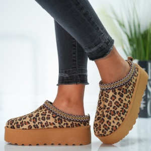 Papuci Casual UG - 1BKA LEOPARD - Img 4
