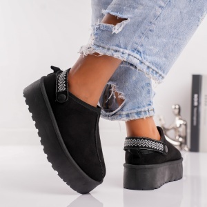 Papuci Casual UG - BK320 Black - Img 4