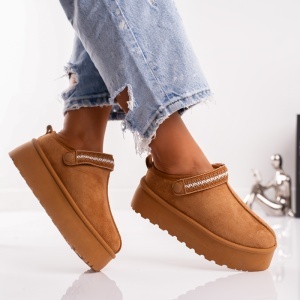Papuci Casual UG - BK320 Camel - Img 2