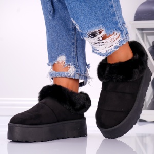 Papuci Casual UG - EV502 Black - Img 4