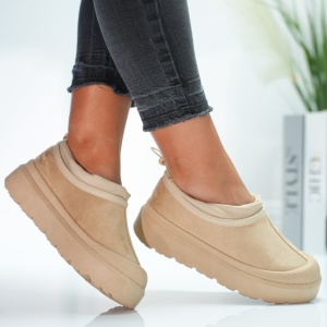 Papuci Casual UG - SoftStep VL238 Beige - Img 3