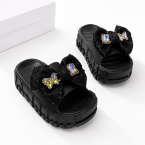 Papuci Cu Platforma - BG200 Black