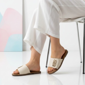 Papuci Dama - M536 Beige - Img 3