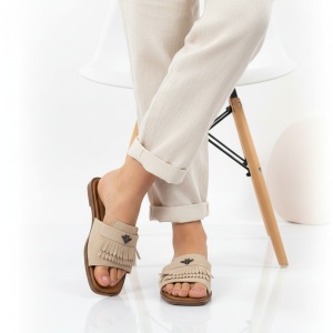 Papuci Dama - PS70 Beige - Img 3