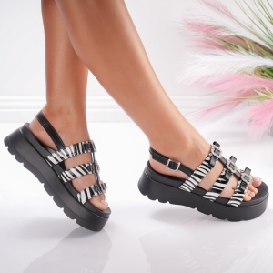 Sandale Cu Platforma - A25-1950 BangMapattern - Img 2