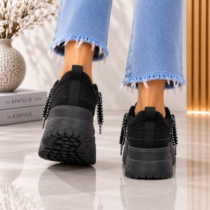 Sneackers Dama Urban Edge - KM21 Black - Img 4