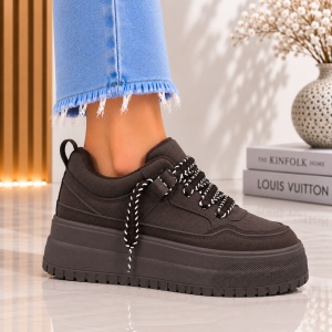 Sneackers Dama Urban Edge - KM21 Brown - Img 2