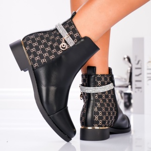 Botine Dama - B23-55A Black - Img 2