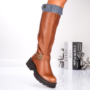 Cizme Dama - B24-1557 Camel - Img 2
