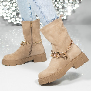 Gete Dama Butterfly - B21-121 Khaky Suede - Img 2