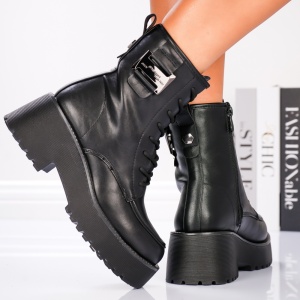 Ghete Casual Gloria - B24-1507B Black - Img 2