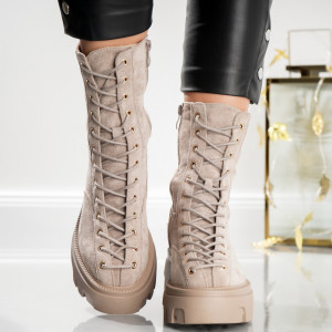 Ghete Casual Gloria - JJ 25 Khaki - Img 4