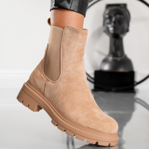 Ghete Casual Hera - SH1291 Khaki - Img 3