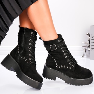 Ghete Casual - Prisma B24-1506A Black - Img 3