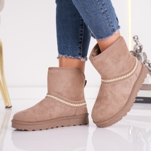 Ghete Casual UG - CozyLine BK331 Khaki - Img 4