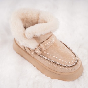 Ghete Casual UG - SnowBelt NB776 Beige - Img 5