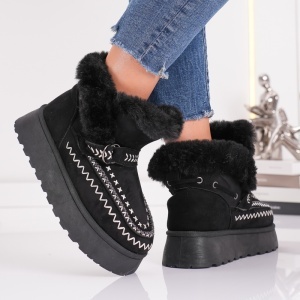 Ghete Casual UG - SnowBelt NB776 Black - Img 2