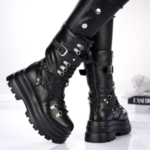 Ghete Dama - 3WL28 Black - Img 3
