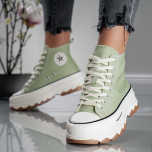 Ghete Dama ABC - MX2802 L. Green