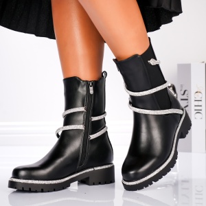 Ghete Dama - B24-1553 Black - Img 4
